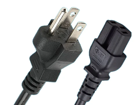 Taiwan Power Cords, CNS 10917 Plug TO IEC 60320 C15 Connector, Type B, 3 Poles Plug, BSMl Certified Taiwan Power Cords, CNS 10917 Plug TO IEC 60320 C15 Connector, Type B, 3 Poles Plug, BSMl Certified